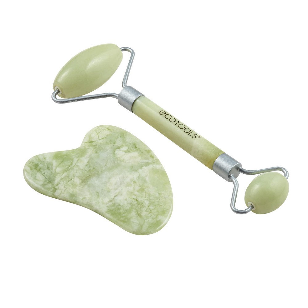 Anti-Ageing Treatment for Face and Neck Ecotools Jade Jade Set 2 - CozyCushions Co.