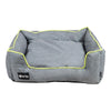 Bed for Dogs Gloria QUARTZ Grey (60 x 52 cm) - CozyCushions Co.