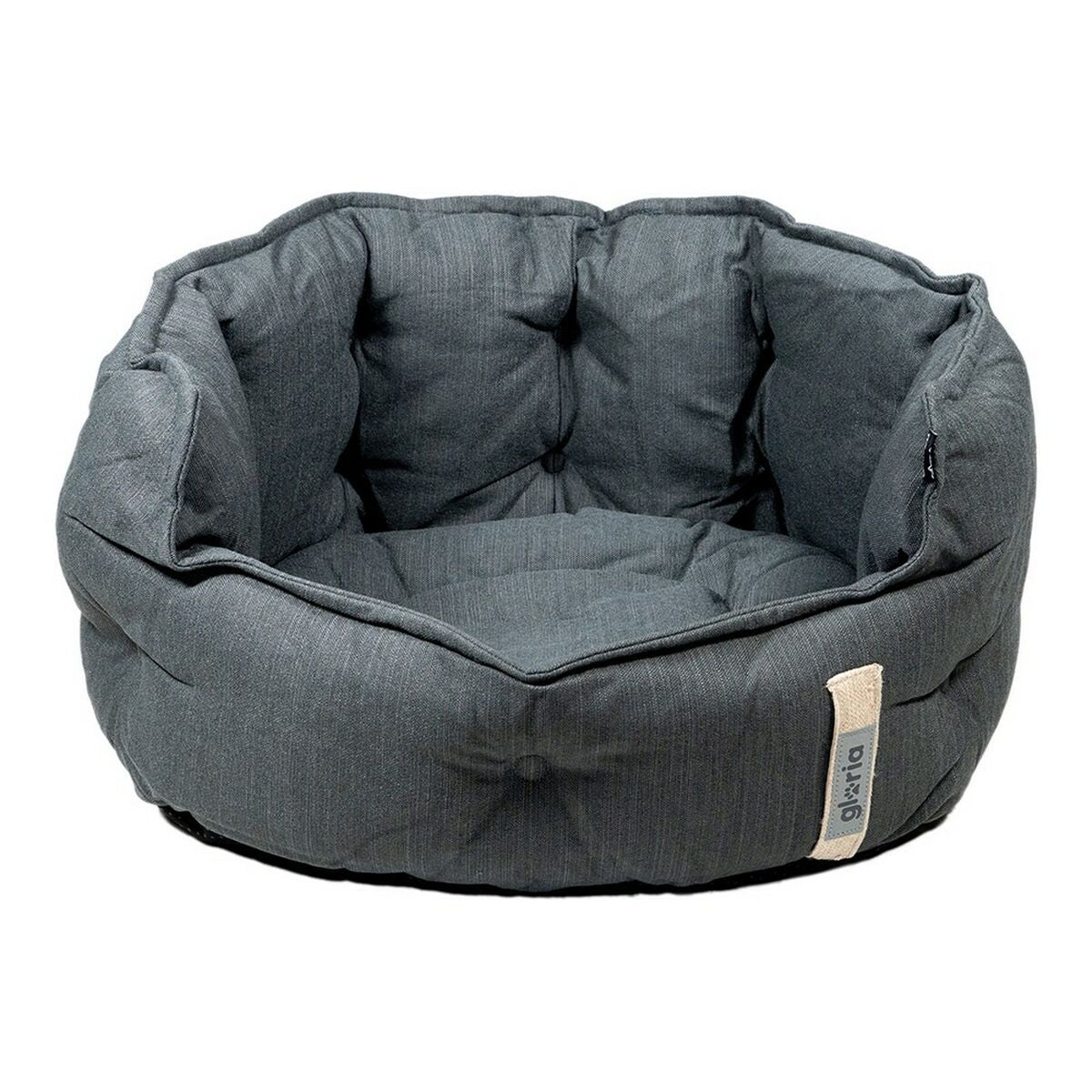 Bed for Dogs Gloria GREEN DREAMS Black (54 x 50 cm) - CozyCushions Co.