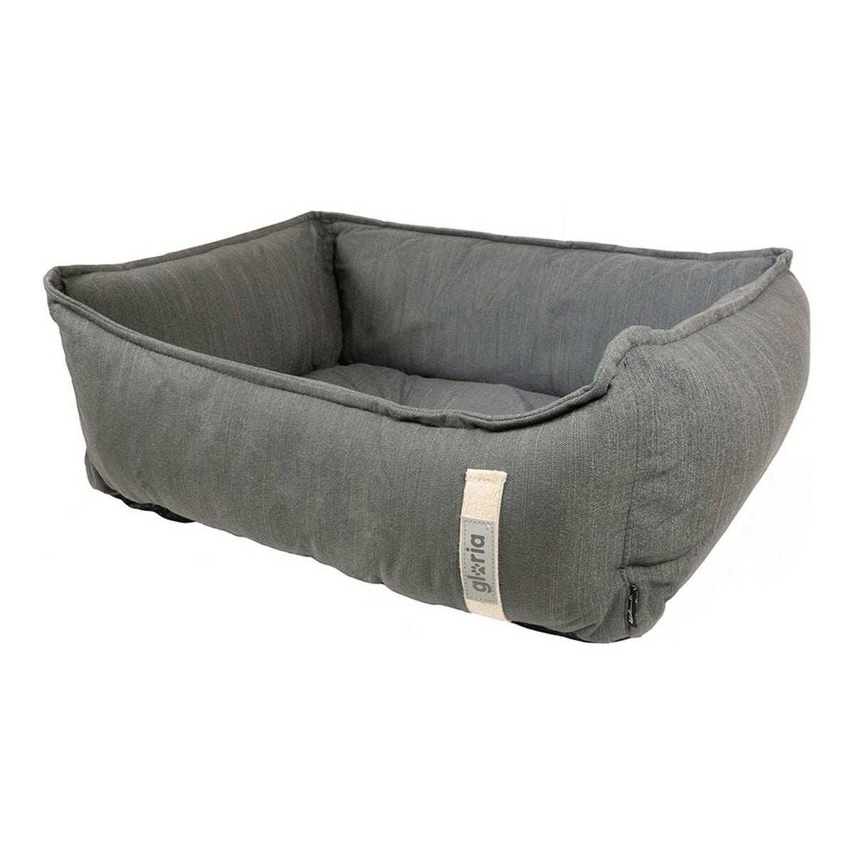 Bed for Dogs Gloria GREEN DREAMS Grey (80 x 65 cm) - CozyCushions Co.