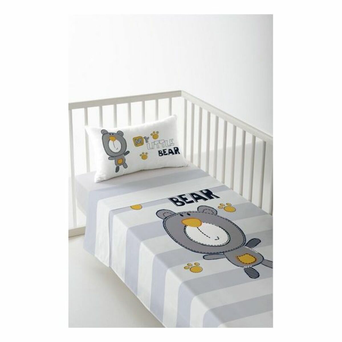 Cot Bedding Set Cool Kids Alexander - CozyCushions Co.