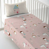 Cot Bedding Set Haciendo el Indio White Unicorn - CozyCushions Co.