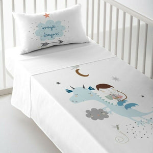 Cot Bedding Set Haciendo el Indio Magic Dragon - CozyCushions Co.