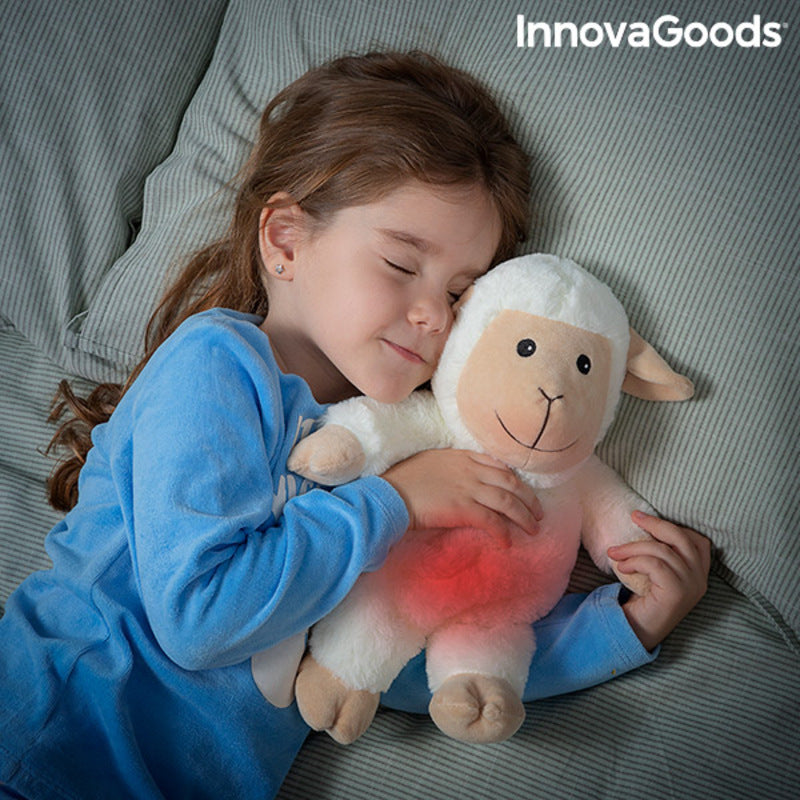 Sheep Soft Toy with Warming and Cooling Effect Wooly InnovaGoods - CozyCushions Co.