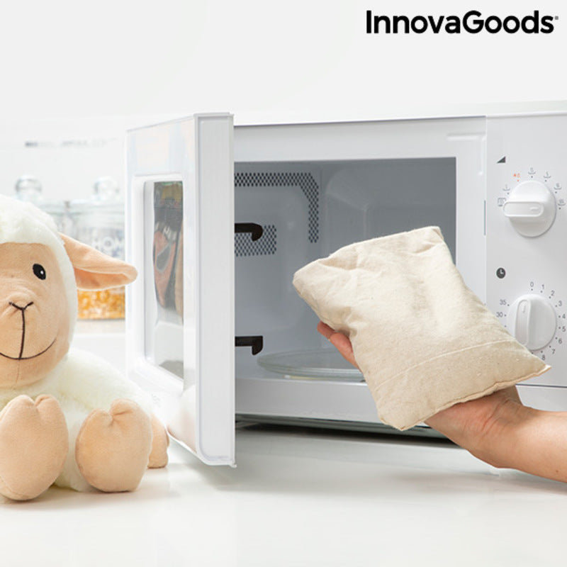 Sheep Soft Toy with Warming and Cooling Effect Wooly InnovaGoods - CozyCushions Co.