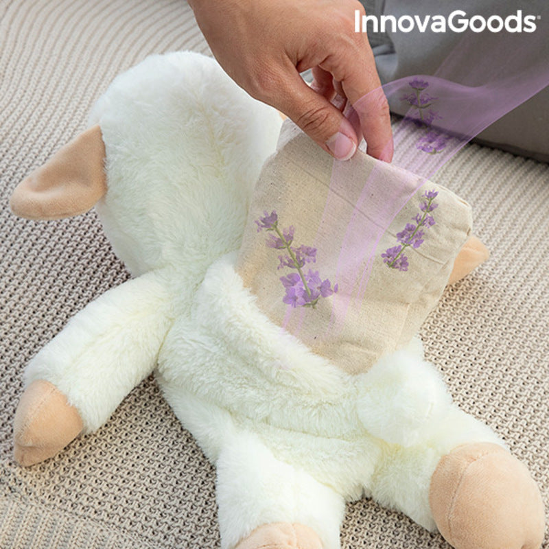 Sheep Soft Toy with Warming and Cooling Effect Wooly InnovaGoods - CozyCushions Co.