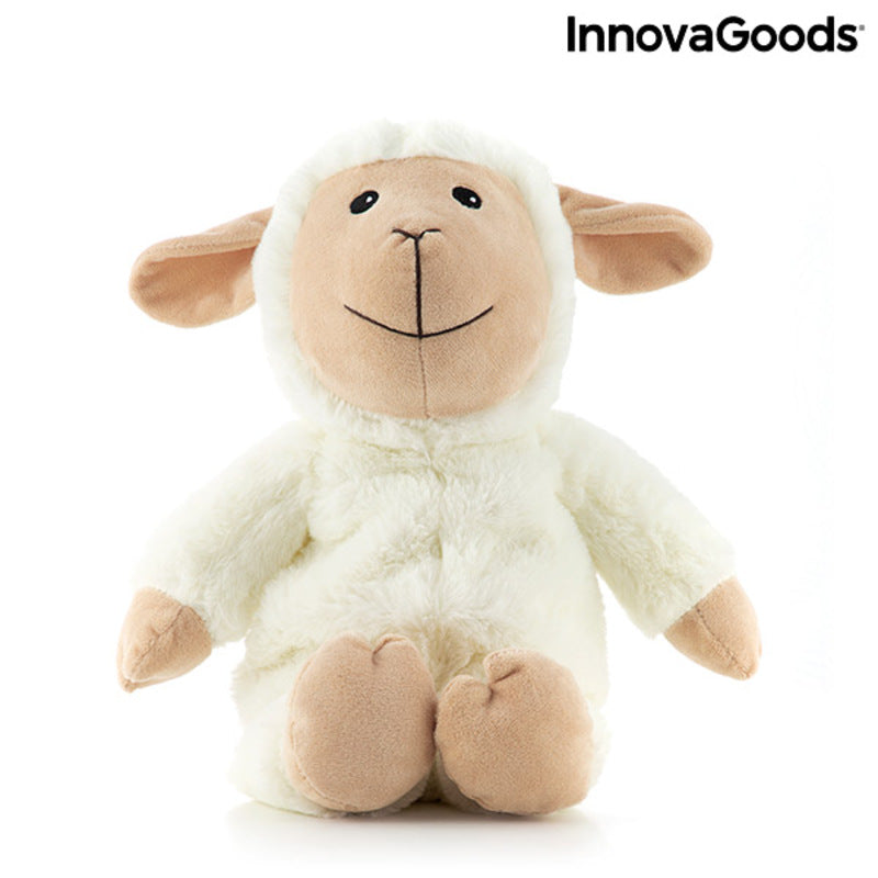 Sheep Soft Toy with Warming and Cooling Effect Wooly InnovaGoods - CozyCushions Co.