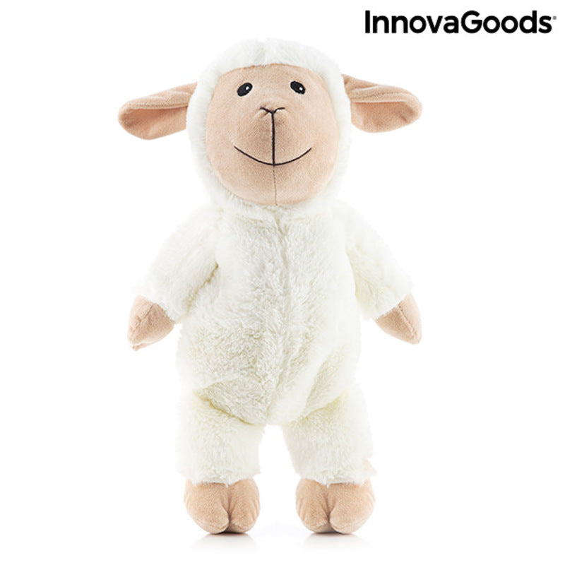 Sheep Soft Toy with Warming and Cooling Effect Wooly InnovaGoods - CozyCushions Co.