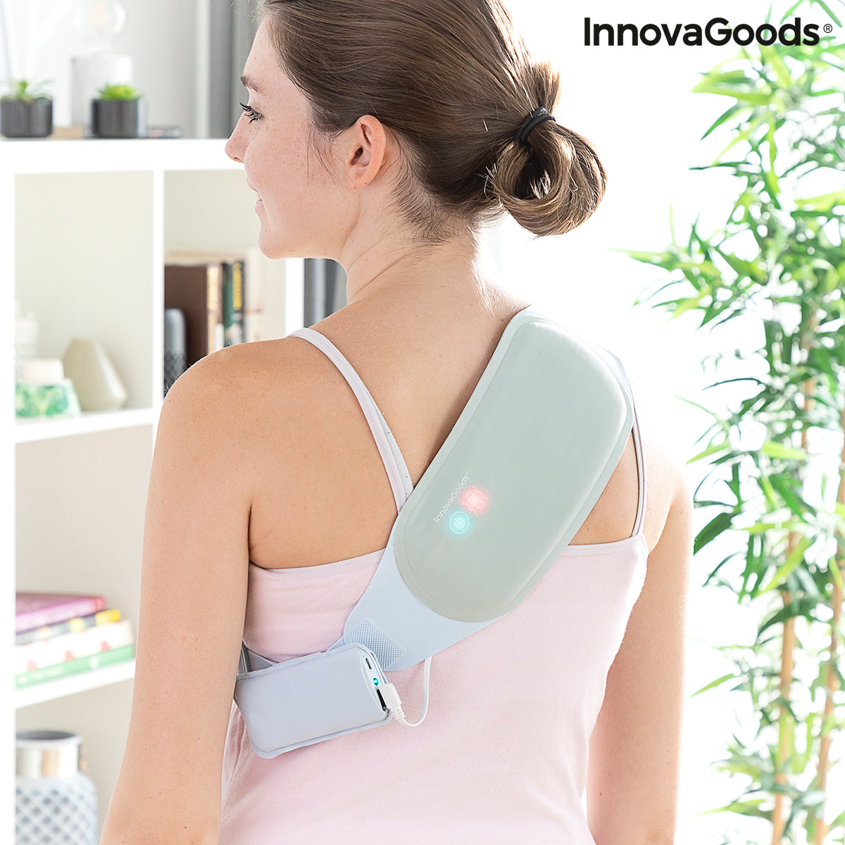 Rechargeable Wireless Massage and Heat Belt Beldisse InnovaGoods - CozyCushions Co.