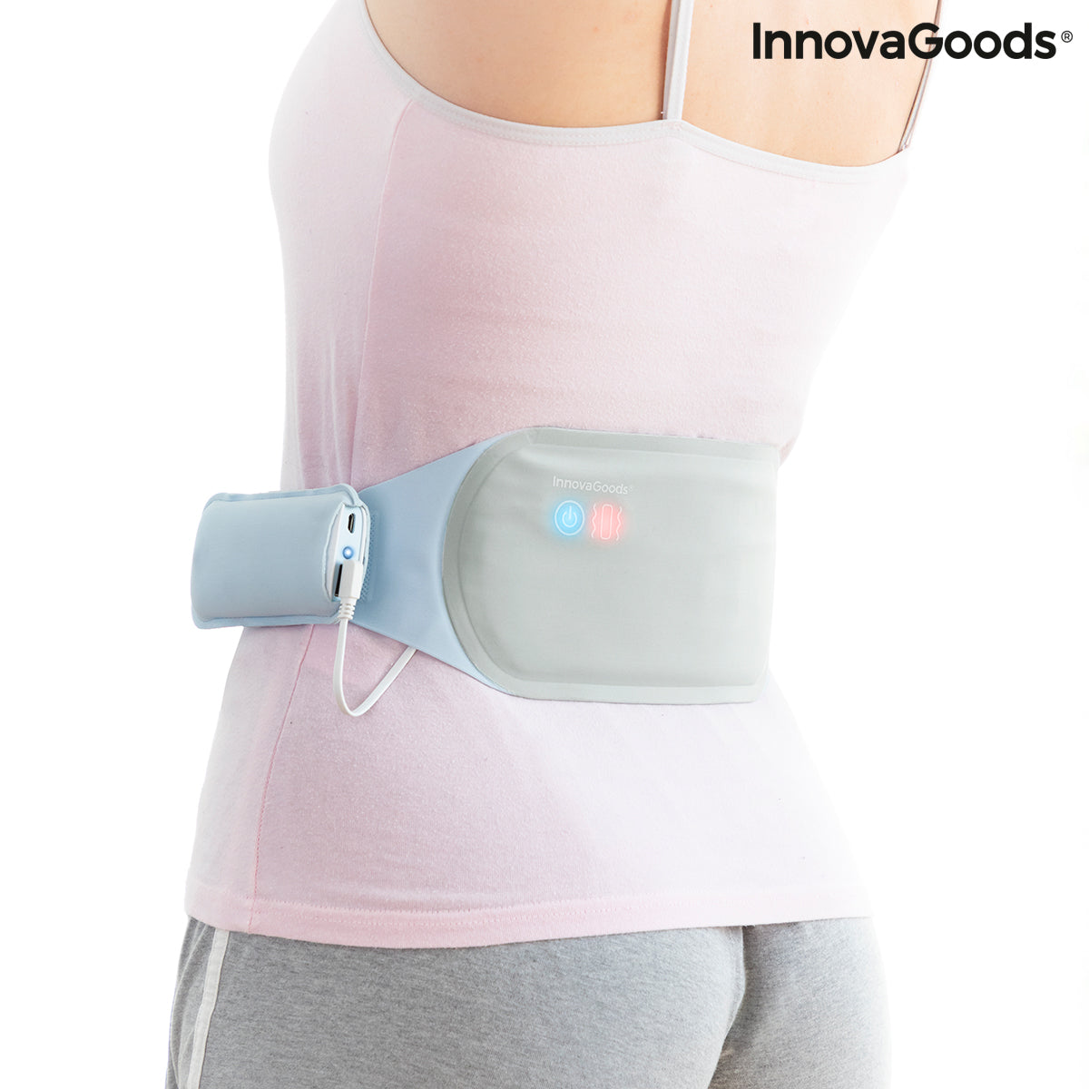 Rechargeable Wireless Massage and Heat Belt Beldisse InnovaGoods - CozyCushions Co.