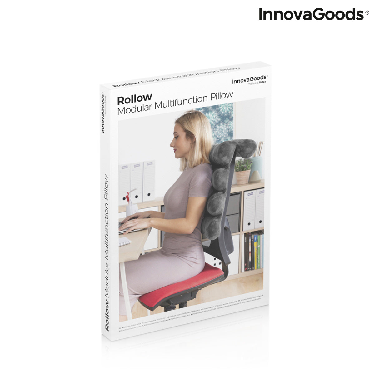 Multifunctional Modular Pillow Rollow InnovaGoods - CozyCushions Co.