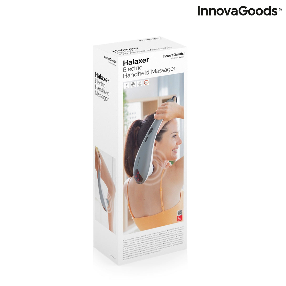 Electric Handheld Massager Halaxer InnovaGoods - CozyCushions Co.