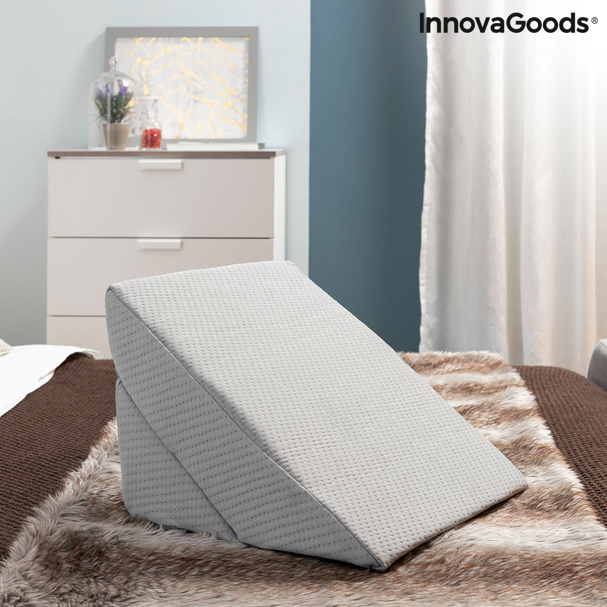 Triangular Multi-Position Double Wedge Pillow Threllow InnovaGoods - CozyCushions Co.