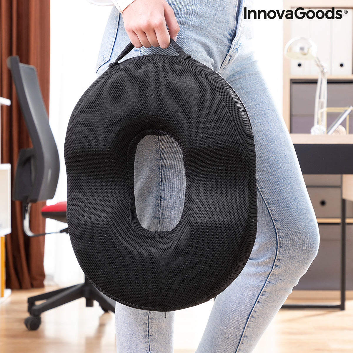 Gel & Bamboo Charcoal Cushion with Removable Cover Charnut InnovaGoods - CozyCushions Co.