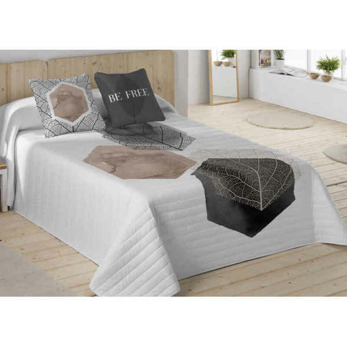 Bedspread (quilt) Naturals Nori - CozyCushions Co.