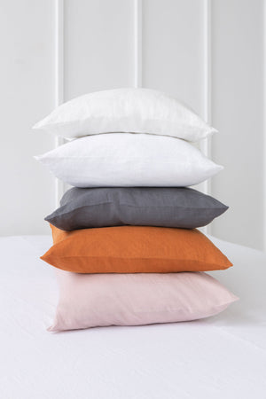 Linen pillow cases with envelope closure - CozyCushions Co.