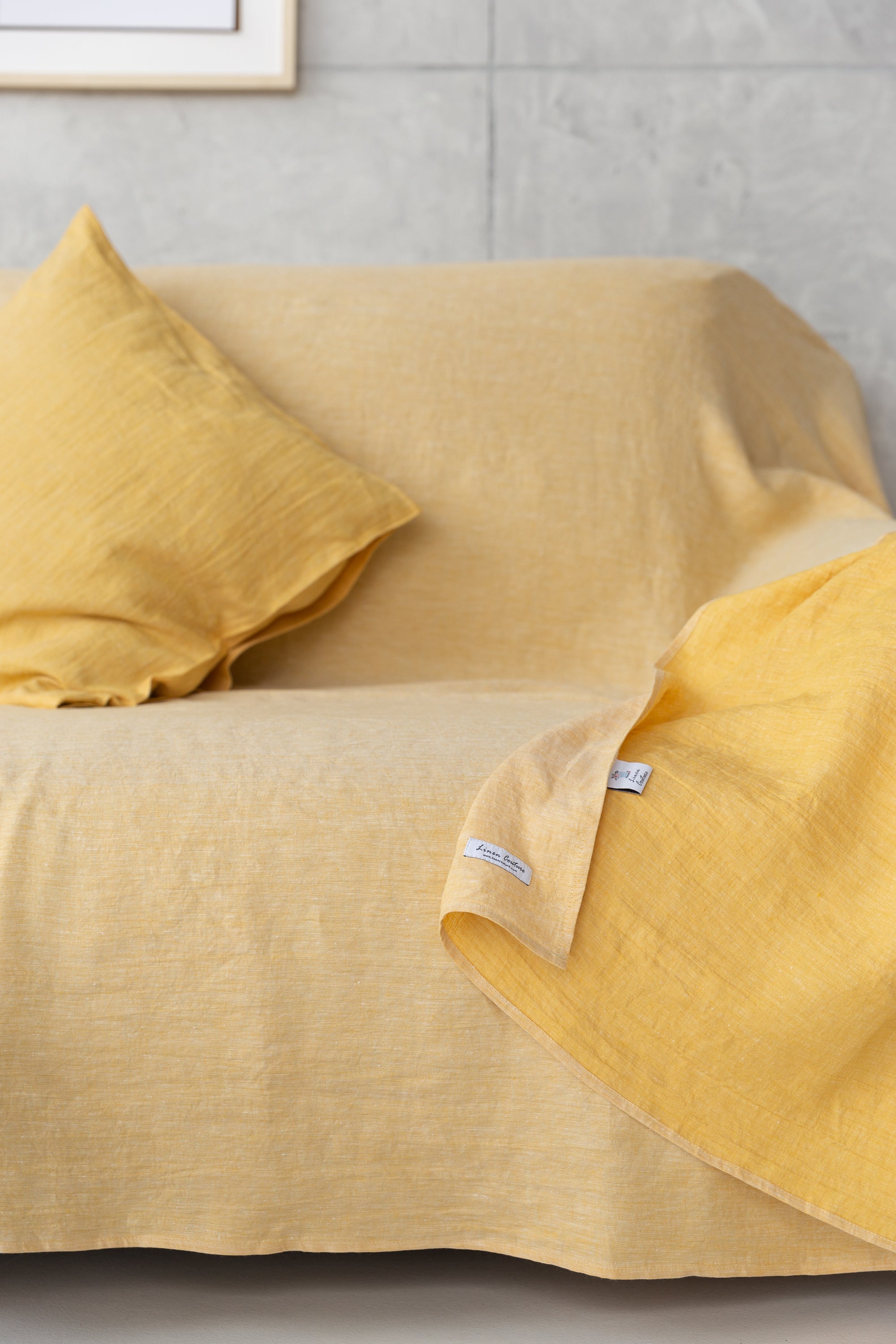 Linen pillow cases with envelope closure - CozyCushions Co.