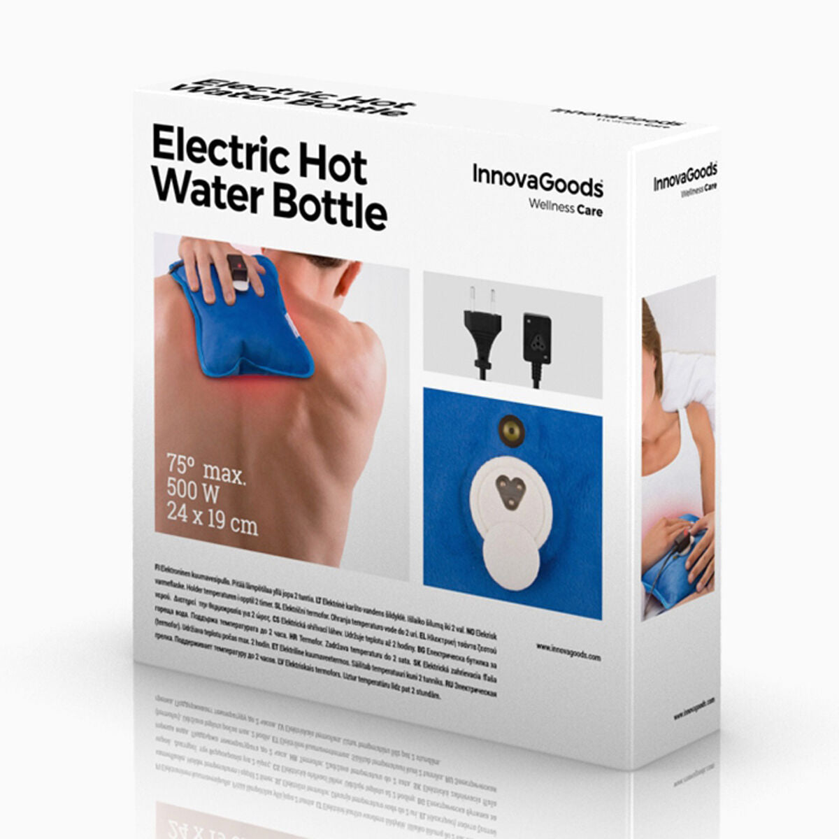 Electric Hot Water Bottle InnovaGoods - CozyCushions Co.