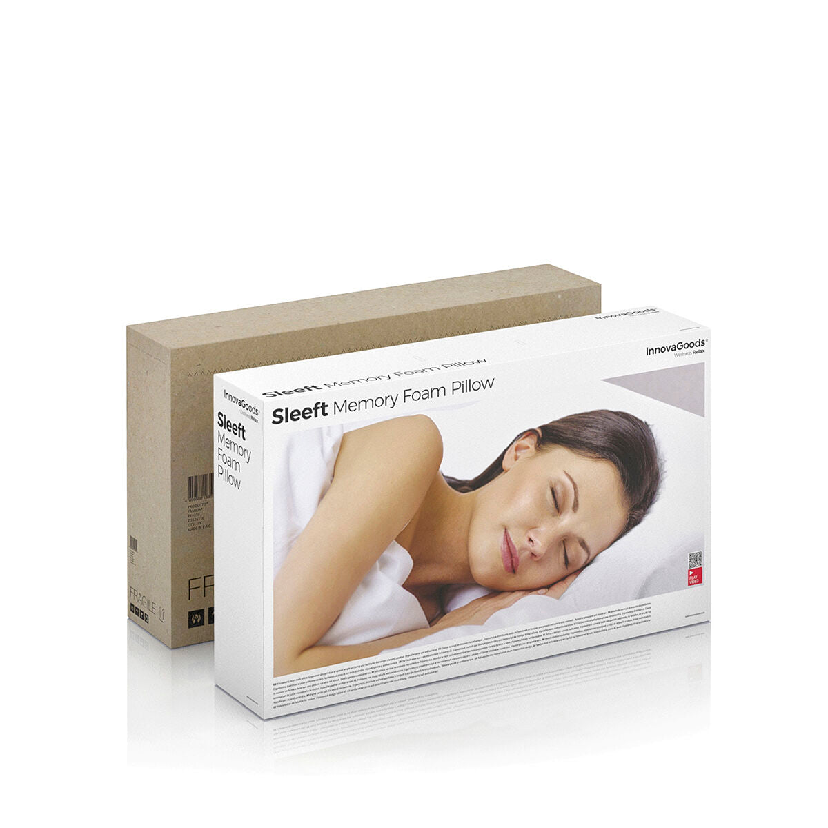 Memory Foam Cervical Pillow Sleeft InnovaGoods - CozyCushions Co.