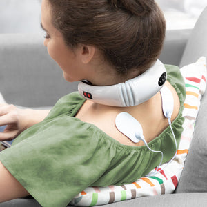 Electromagnetic Neck and Back Massager Calmagner InnovaGoods - CozyCushions Co.