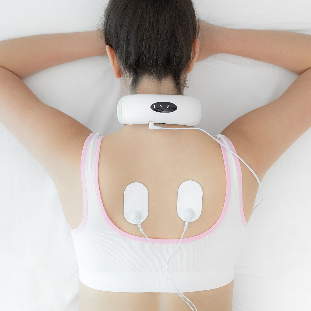 Electromagnetic Neck and Back Massager Calmagner InnovaGoods - CozyCushions Co.