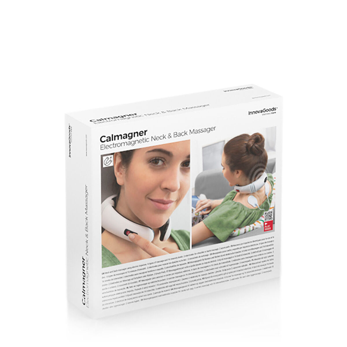 Electromagnetic Neck and Back Massager Calmagner InnovaGoods - CozyCushions Co.