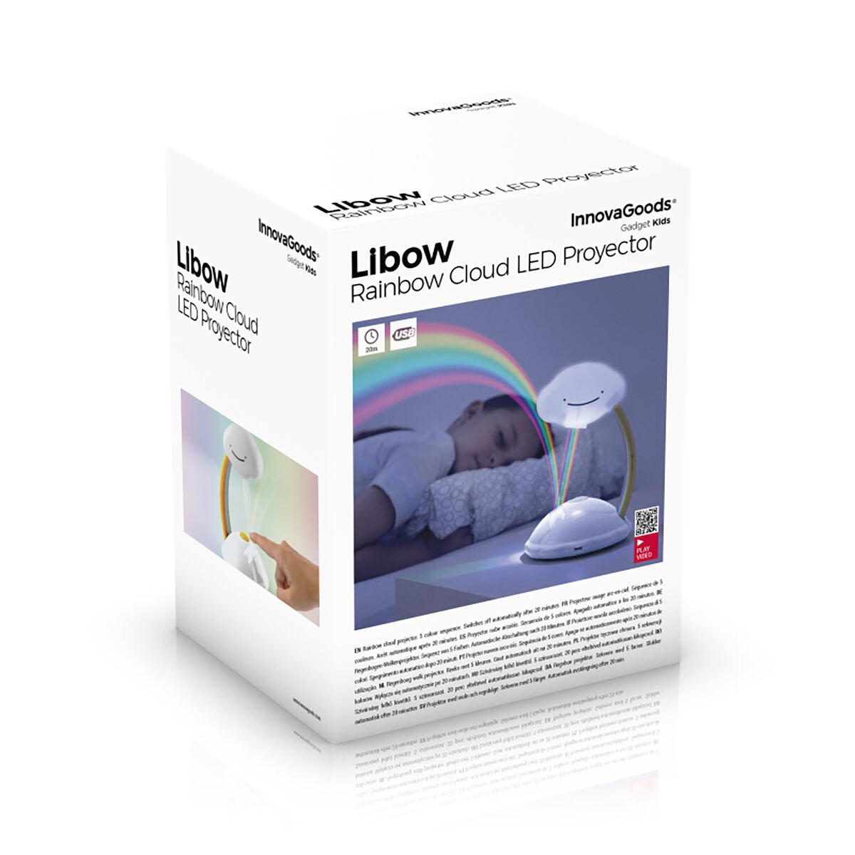 LED Rainbow Projector Libow InnovaGoods - CozyCushions Co.