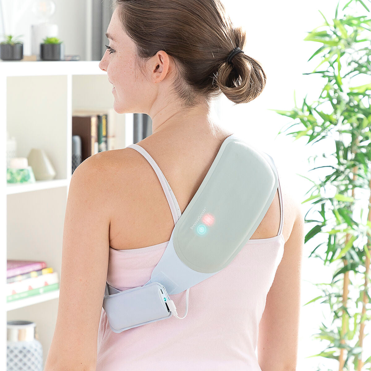 Rechargeable Wireless Massage and Heat Belt Beldisse InnovaGoods - CozyCushions Co.