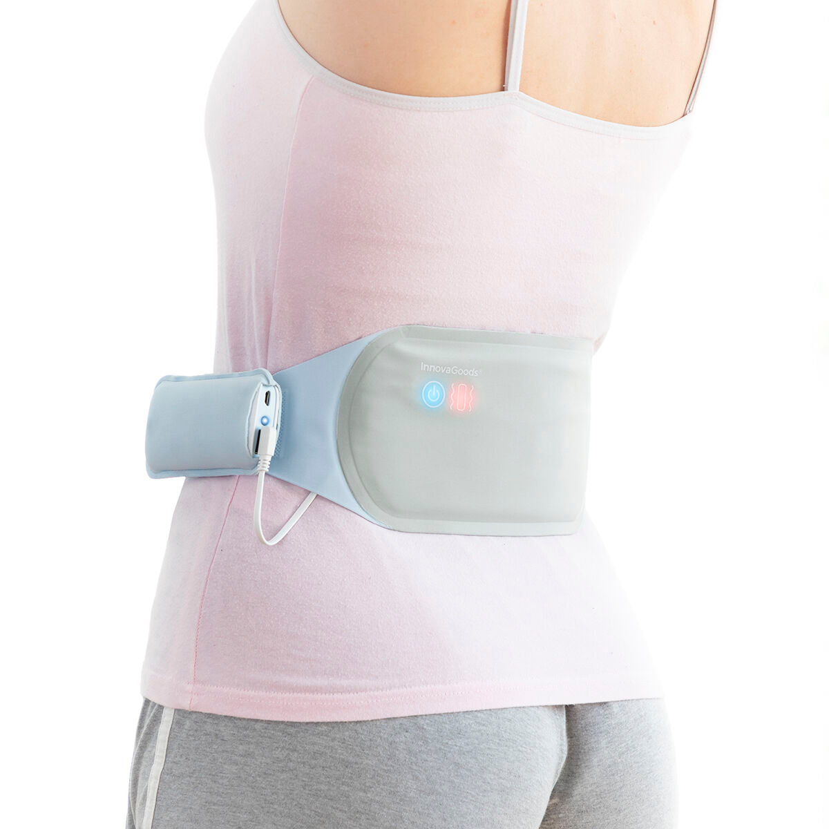 Rechargeable Wireless Massage and Heat Belt Beldisse InnovaGoods - CozyCushions Co.