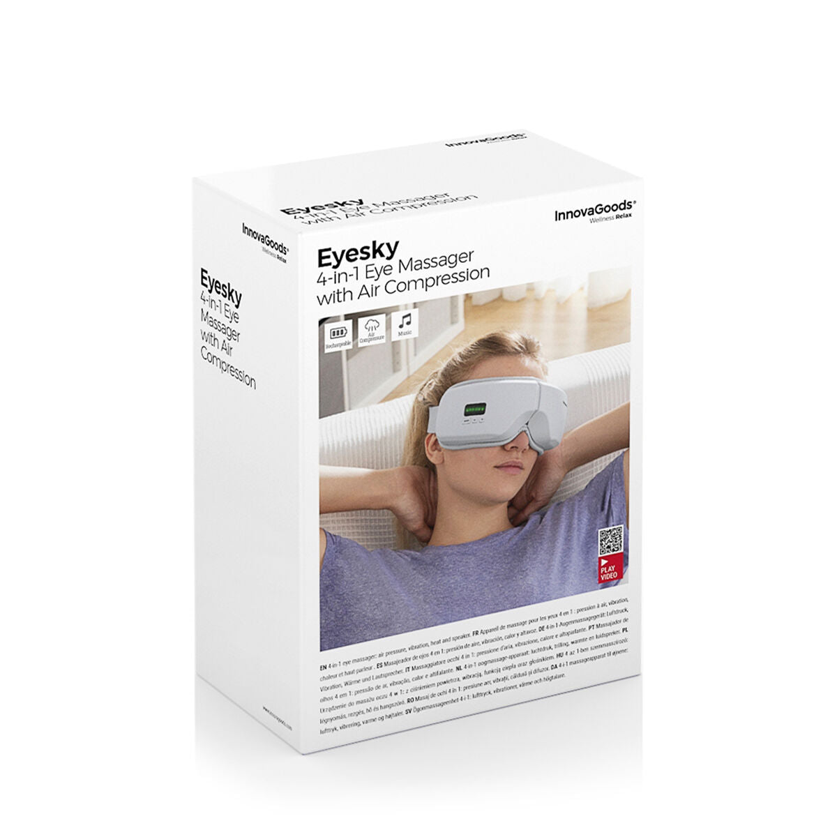 4-In-1 Eye Massager with Air Compression Eyesky InnovaGoods - CozyCushions Co.