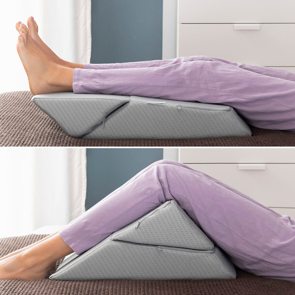 Triangular Multi-Position Double Wedge Pillow Threllow InnovaGoods - CozyCushions Co.