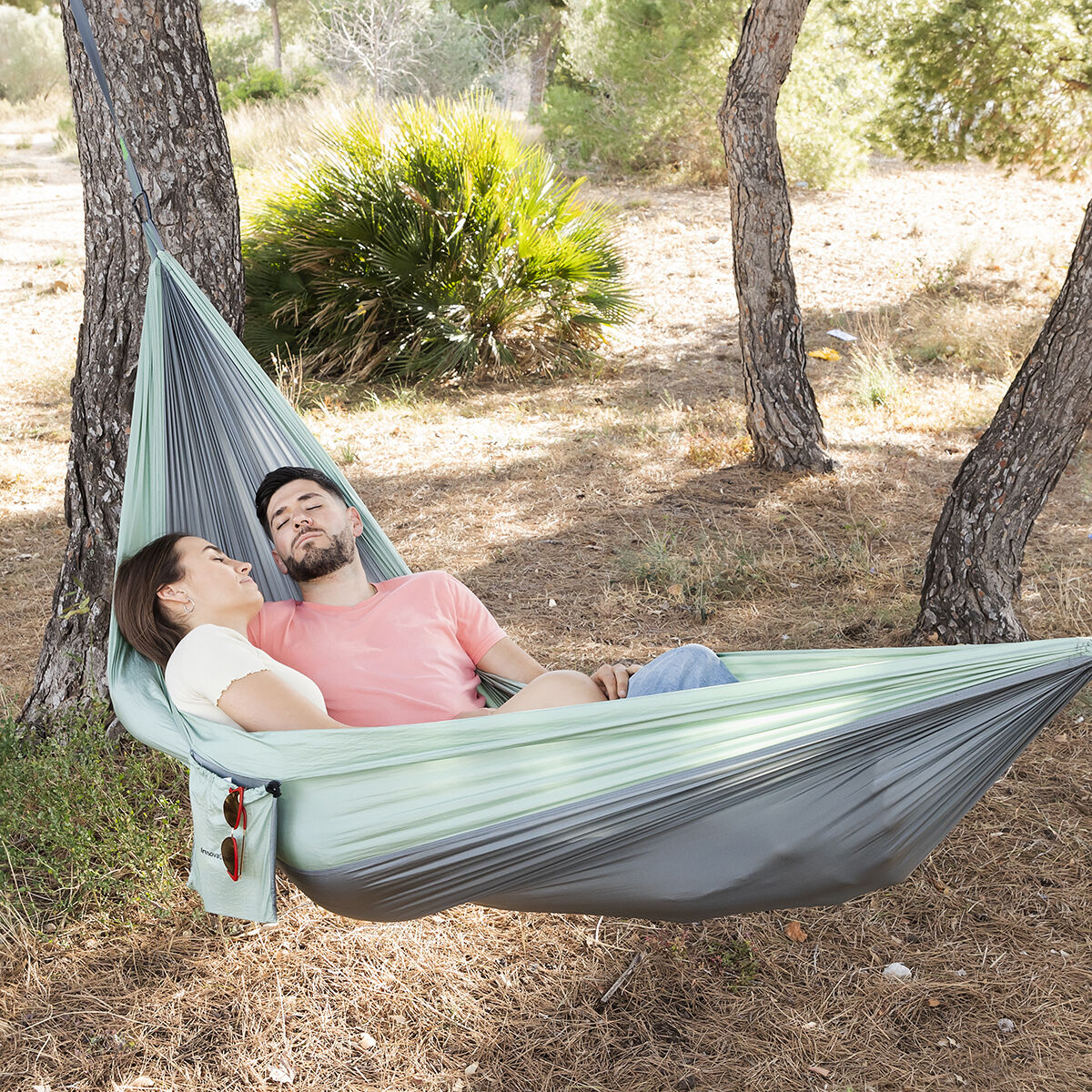 Double Hammock for Camping Rewong InnovaGoods - CozyCushions Co.