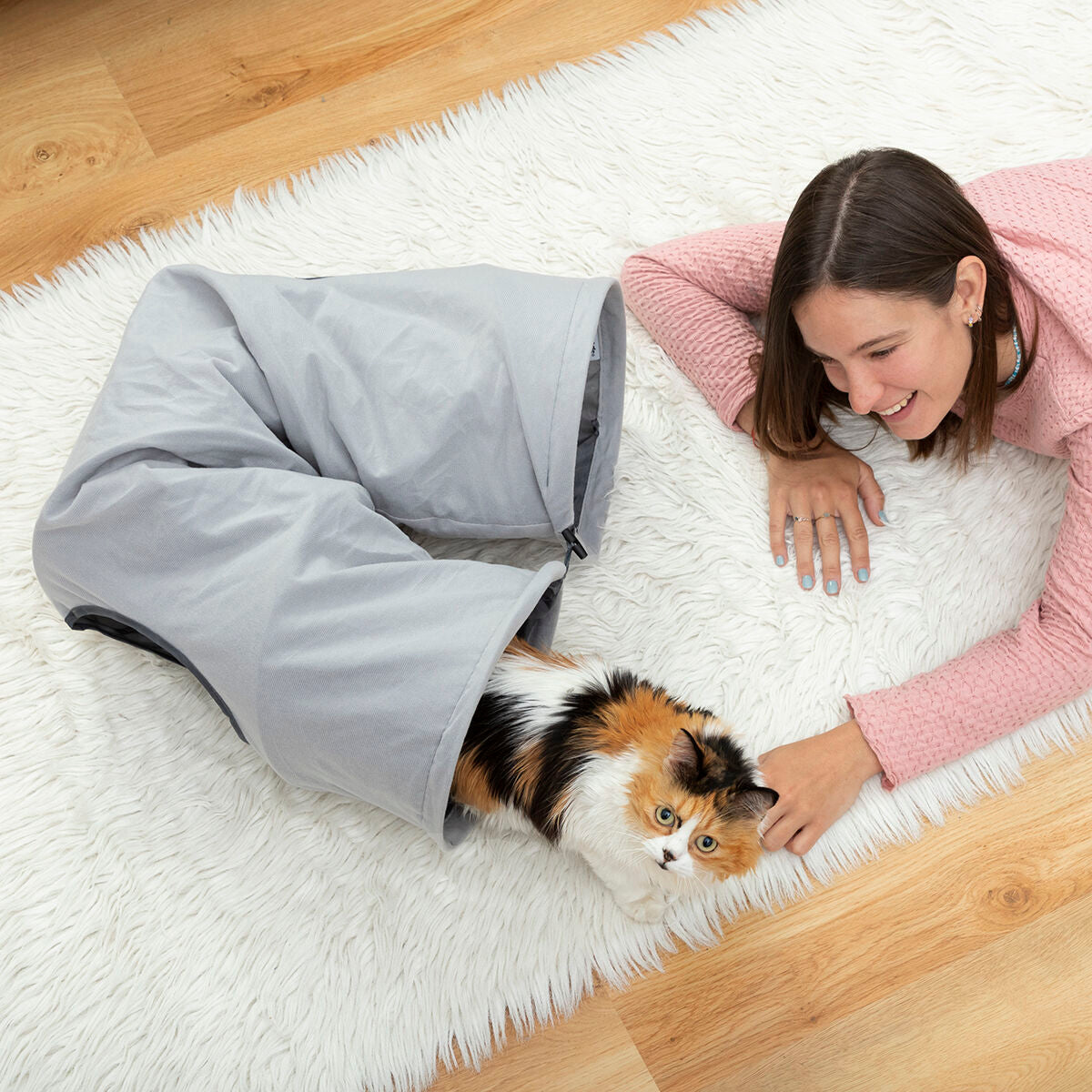 Collapsible Pet Tunnel Funnyl InnovaGoods - CozyCushions Co.