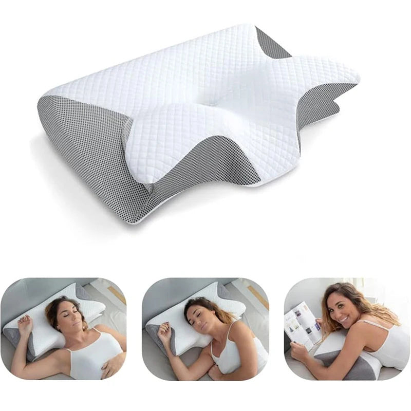 Memory Foam Ergonomic Contour  Pillow