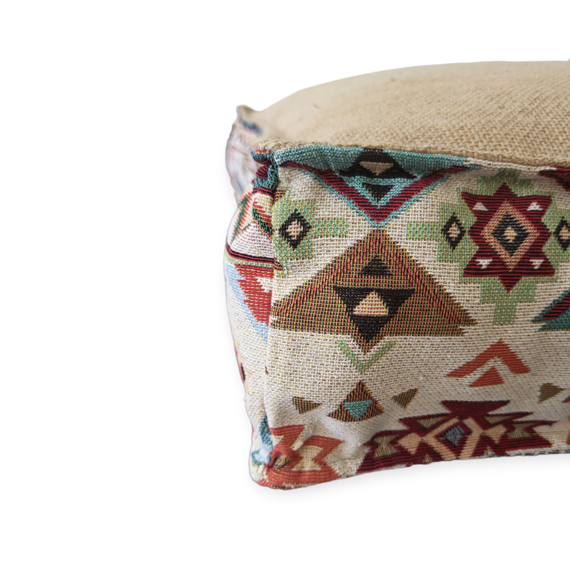 Tribal Design Floor-Cushion - CozyCushions Co.