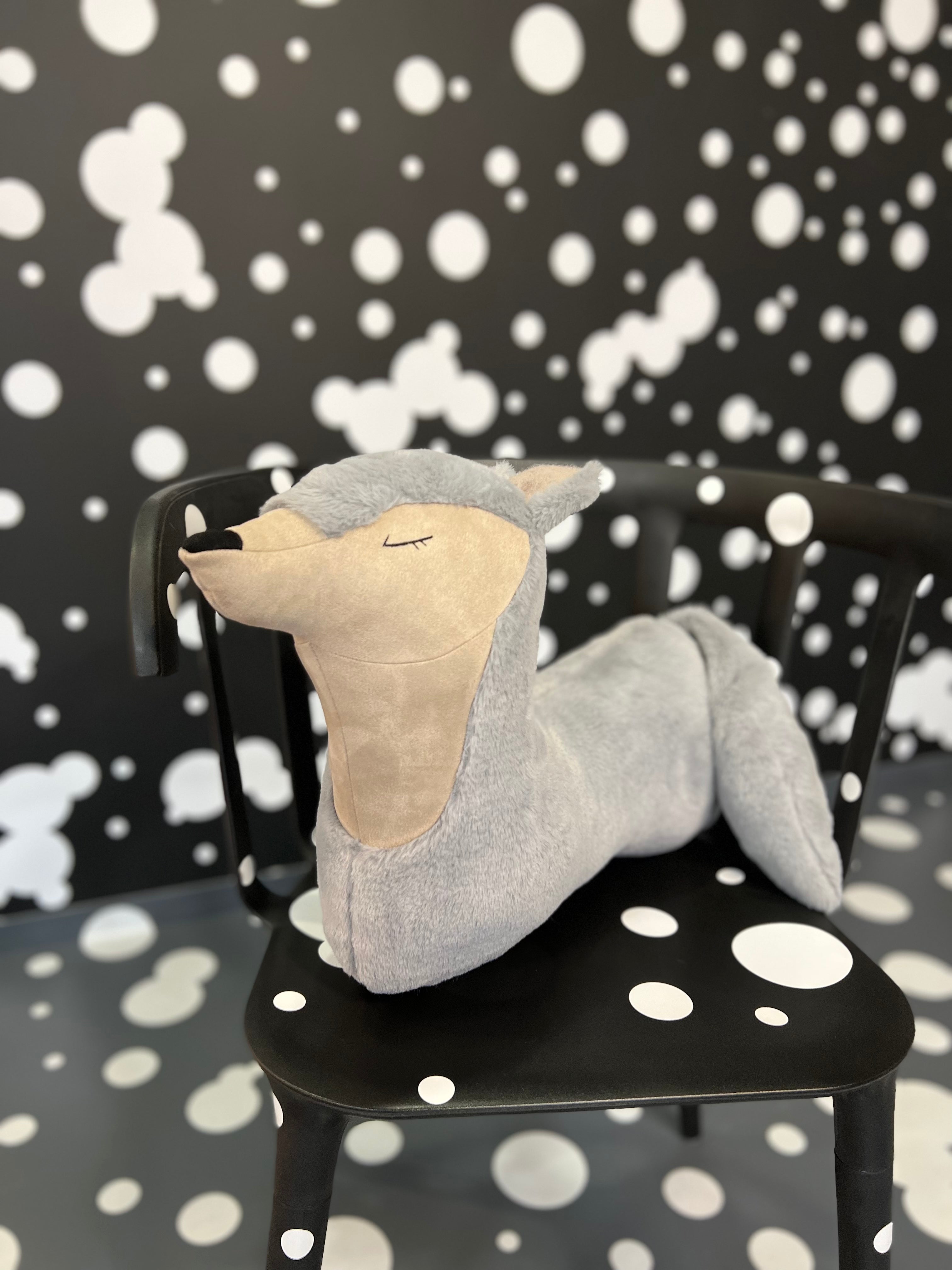 Soft toy-pillow "Wolf" - CozyCushions Co.