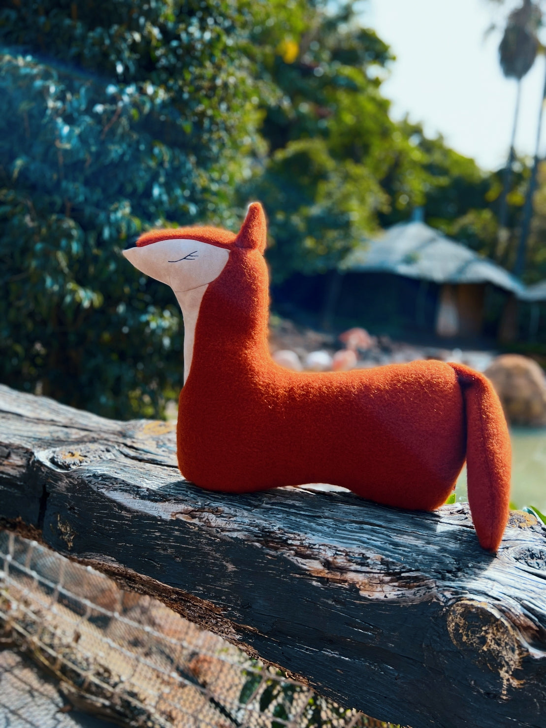 Soft toy-pillow "Fox" - CozyCushions Co.