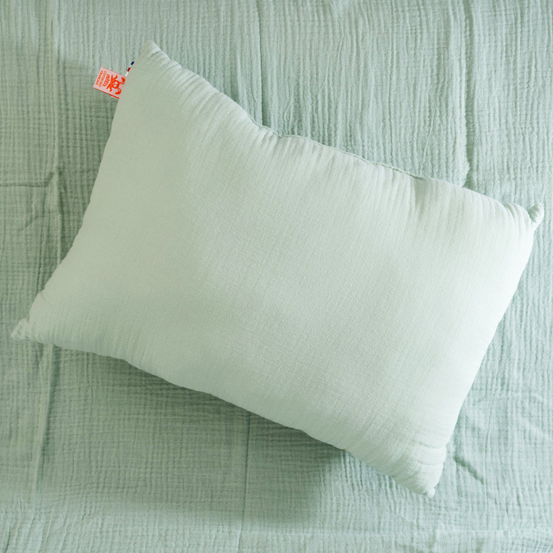 Organic Cotton Pillow - Green - CozyCushions Co.