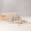 Hemp linen throw blanket - CozyCushions Co.