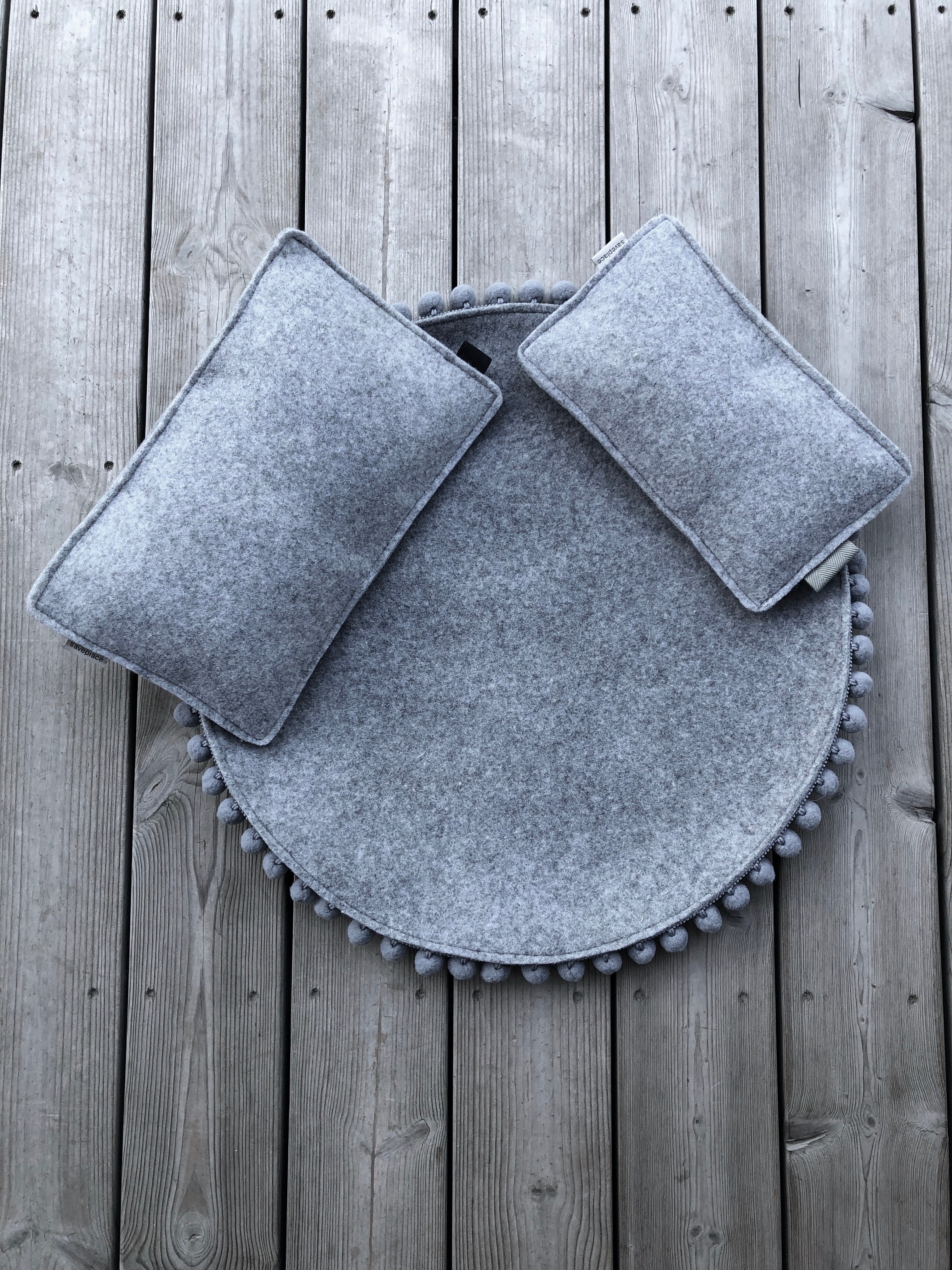 Saveplace® grey cat pillow (2 sizes) - CozyCushions Co.