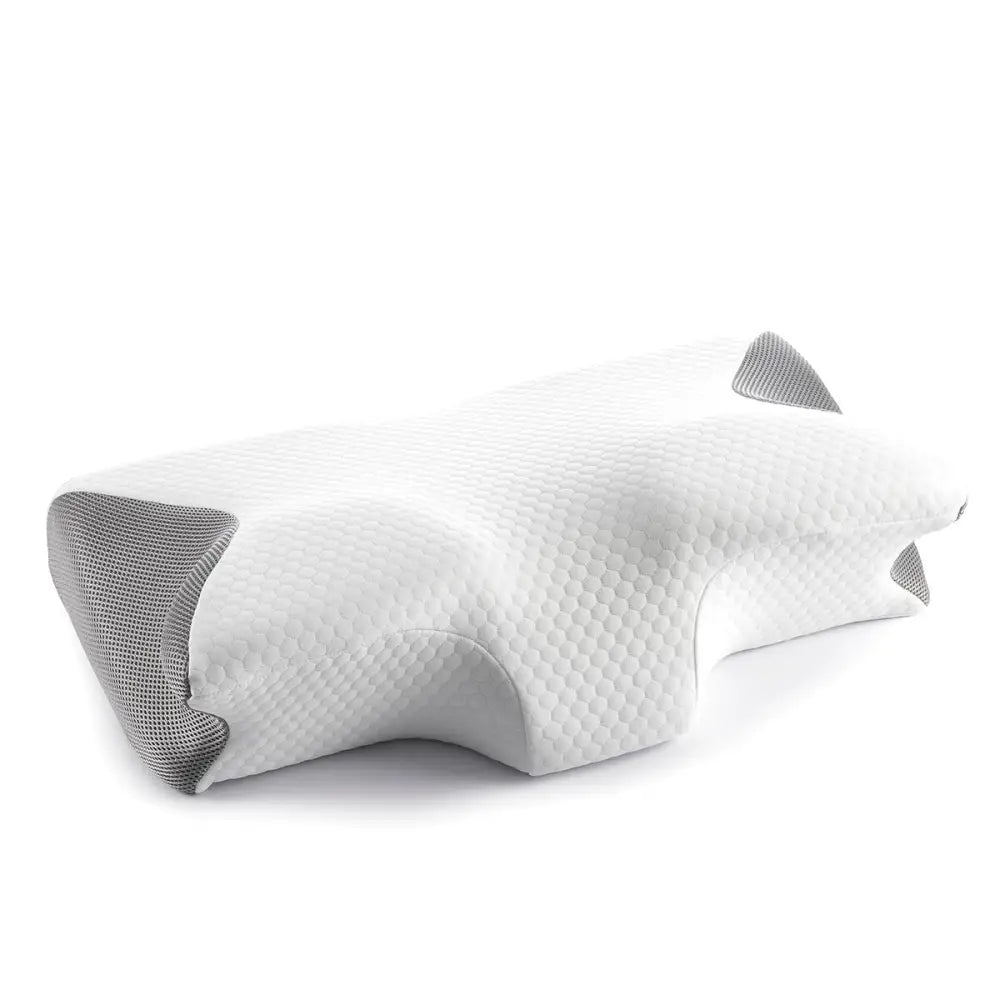 Ergonomic Viscoelastic Neck Pillow – Contoured Support For Better Sleep Healthcare